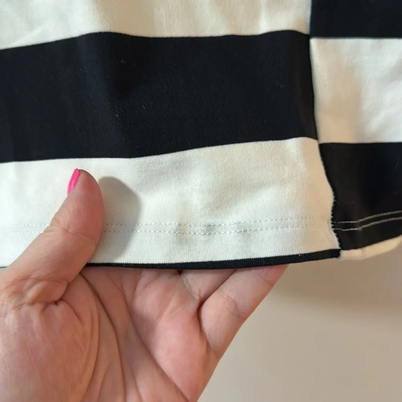 Bebe Striped Mini Bodycon Sexy Girly Dress Size XS - Picture 4 of 7